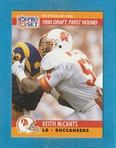 1990 Pro Set Base Set #672 Keith McCants