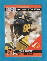 1990 Pro Set Base Set #697 Reggie Rembert