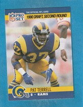 1990 Pro Set Base Set #718 Pat Terrell