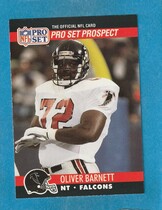 1990 Pro Set Base Set #723 Oliver Barnett