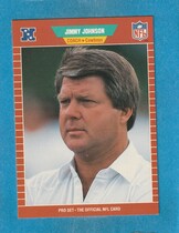 1989 Pro Set Base Set #98 Jimmy Johnson