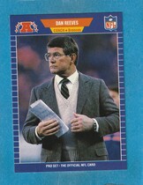 1989 Pro Set Base Set #114 Dan Reeves