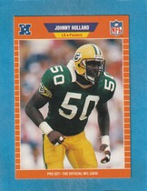 1989 Pro Set Base Set #137 Johnny Holland