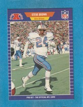 1989 Pro Set Base Set #140 Steve Brown