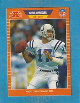 1989 Pro Set Base Set #159 Chris Chandler