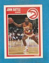 1989 Fleer Base Set #1 John Battle