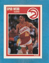 1989 Fleer Base Set #6 Spud Webb