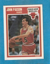 1989 Fleer Base Set #22 John Paxson