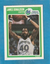 1989 Fleer Base Set #34 James Donaldson