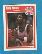 1989 Fleer Base Set #44 Mark Aguirre