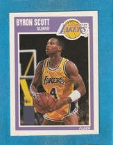 1989 Fleer Base Set #78 Byron Scott