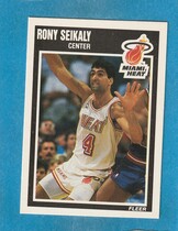 1989 Fleer Base Set #83 Rony Seikaly