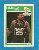 1989 Fleer Base Set #89 Paul Pressey