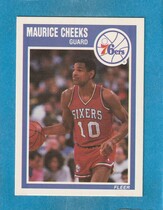 1989 Fleer Base Set #115 Maurice Cheeks