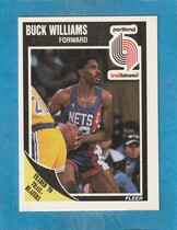 1989 Fleer Base Set #132 Buck Williams