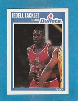 1989 Fleer Base Set #158 Ledell Eackles