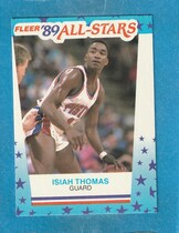 1989 Fleer Stickers #6 Isiah Thomas