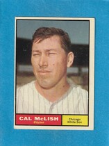 1961 Topps Base Set #157 Cal McLish
