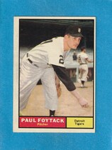 1961 Topps Base Set #171 Paul Foytack