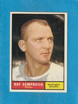 1961 Topps Base Set #174 Ray Semproch