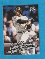1997 Ultra Base Set #486 Emil Brown