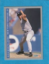 1993 Fleer Base Set #653 Rich Monteleone
