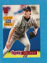 1994 Stadium Club Base Set #76 Brad Holman