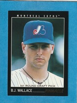 1993 Pinnacle Base Set #456 B.J. Wallace