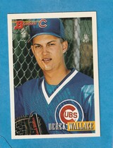 1993 Bowman Base Set #4 Derek Wallace