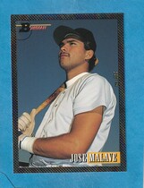 1993 Bowman Base Set #696 Jose Malave Foil