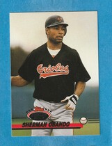 1993 Stadium Club Base Set #715 Sherman Obando