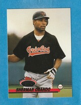 1993 Stadium Club Base Set #715 Sherman Obando