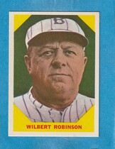 1960 Fleer Base Set #33 Wilbert Robinson
