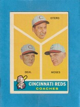 1960 Topps Base Set #459 Reds Coaches