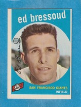 1959 Topps Base Set #19 Eddie Bressoud