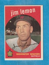 1959 Topps Base Set #215 Jim Lemon