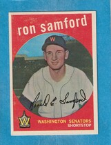 1959 Topps Base Set #242 Ron Samford