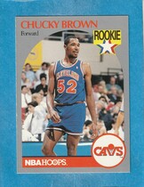 1990 NBA Hoops Hoops #71 Chucky Brown