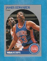 1990 NBA Hoops Hoops #104 James Edwards