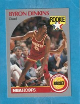 1990 NBA Hoops Hoops #123 Byron Dinkins