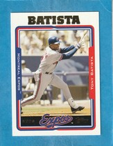2005 Topps Base Set #201 Tony Batista