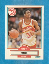 1990 Fleer Base Set #4 Kenny Smith