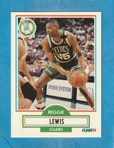 1990 Fleer Base Set #11 Reggie Lewis