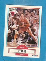 1990 Fleer Base Set #29 Will Perdue