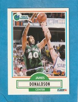 1990 Fleer Base Set #41 James Donaldson