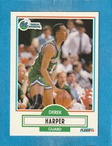 1990 Fleer Base Set #42 Derek Harper