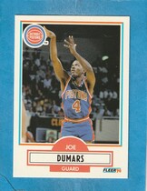 1990 Fleer Base Set #55 Joe Dumars