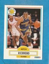 1990 Fleer Base Set #67 Mitch Richmond