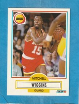 1990 Fleer Base Set #75 Mitchell Wiggins