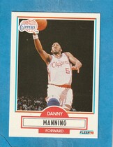 1990 Fleer Base Set #87 Danny Manning